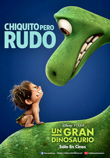 Un gran dinosaurio ., 2015 - Título original: The Good Dinosaur -  Crítica cinematográfica de William Venegas (Costa Rica)