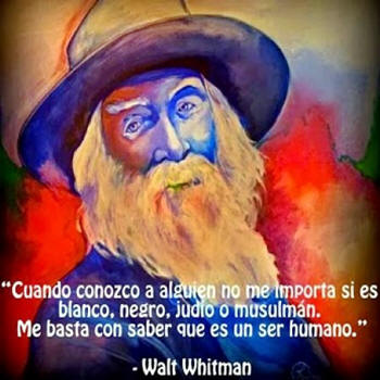 El poeta Walt Whitman